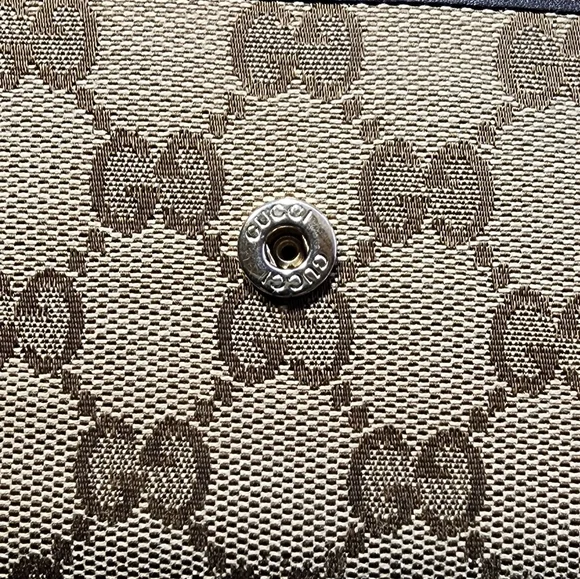 GUCCI Heart Series GG Monogram Long Wallet EUC - Picture 7 of 15